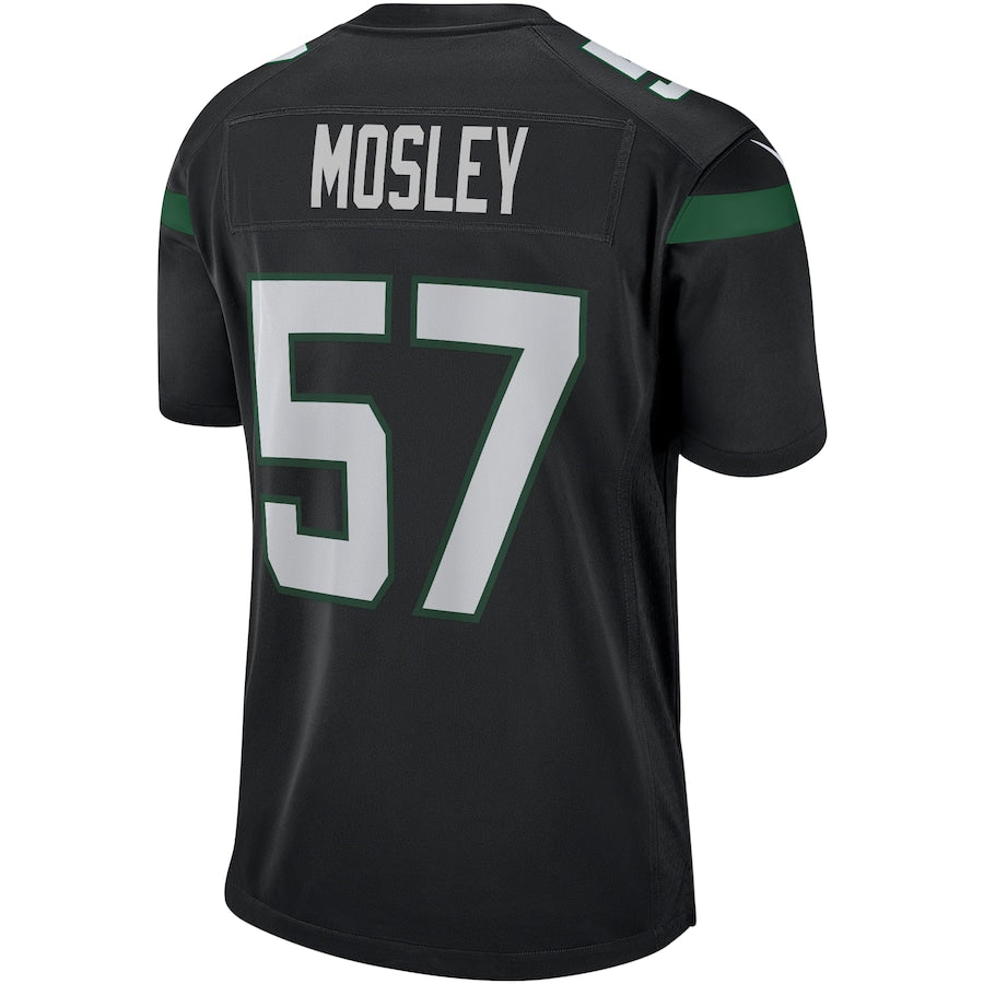 New York Jets C.j. Mosley Game Black Football Jersey product image