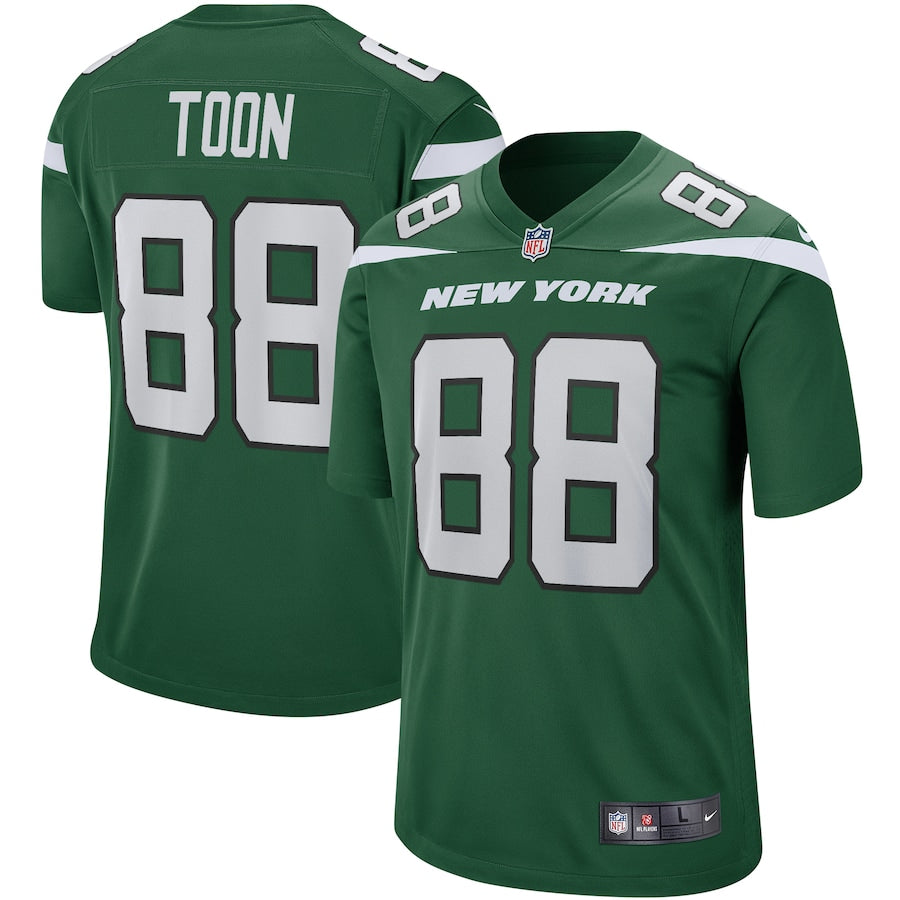 New York Jets Al Toon Game Gotham Green Football Jersey product image