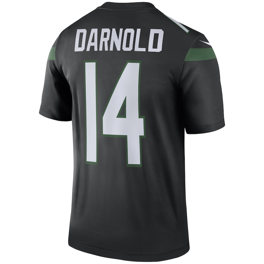 New York Jets Sam Darnold Black Football Jersey product image