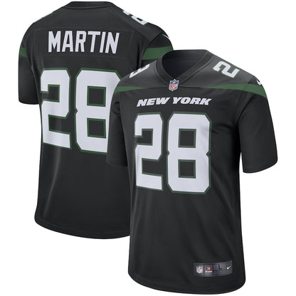 New York Jets Curtis Martin Game Black Football Jersey product image