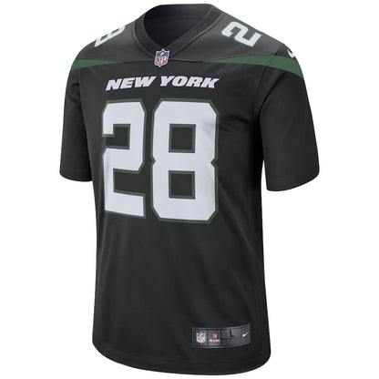 New York Jets Curtis Martin Game Black Football Jersey product image
