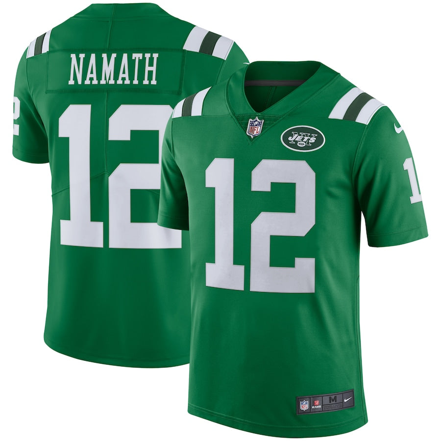 New York Jets Joe Namath Limited Green Football Jersey product image