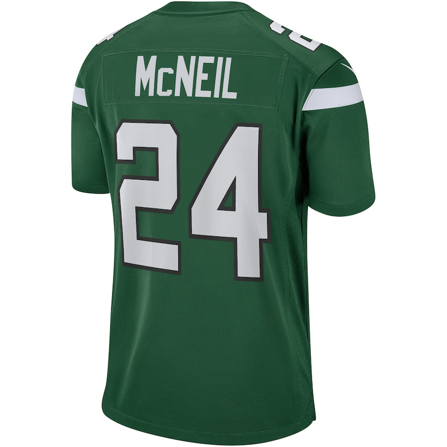 New York Jets Freeman Mcneil Game Gotham Green Football Jersey product image