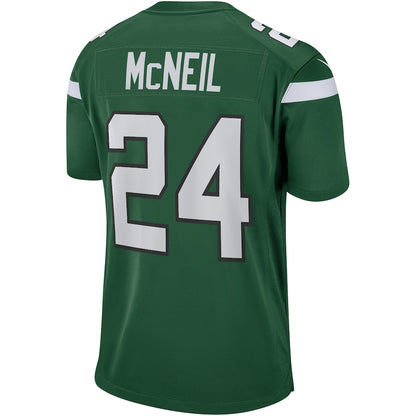 New York Jets Freeman Mcneil Game Gotham Green Football Jersey product image