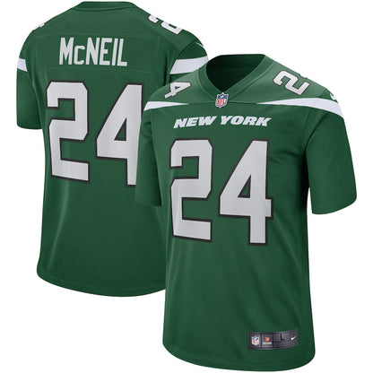 New York Jets Freeman Mcneil Game Gotham Green Football Jersey product image