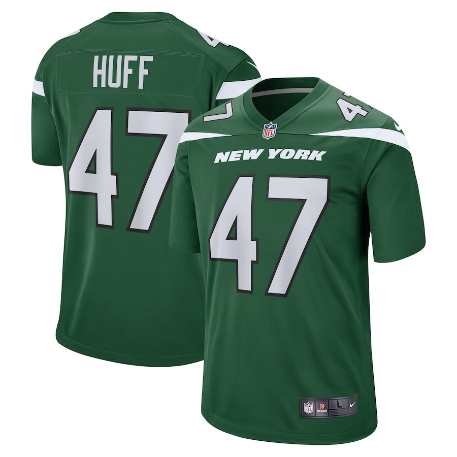 New York Jets Bryce Huff Game Gotham Green Football Jersey product image