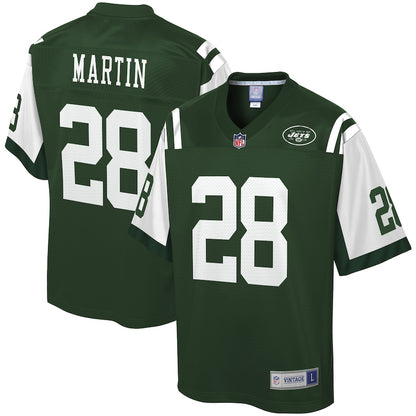 New York Jets Curtis Martin Pro Line Green Football Jersey product image