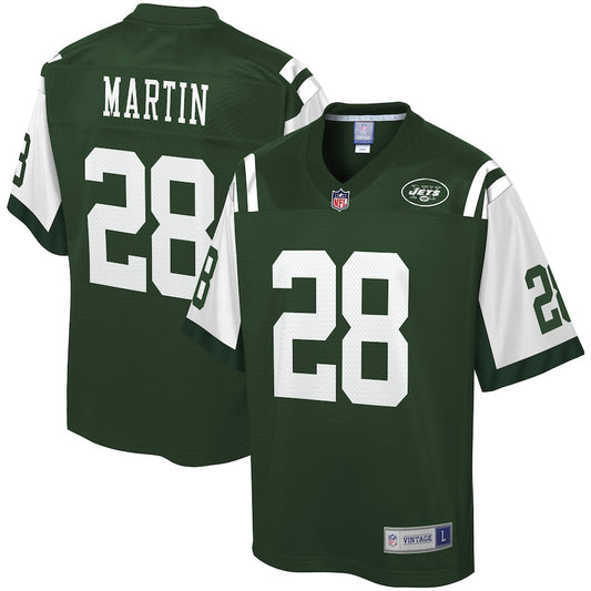 New York Jets Curtis Martin Pro Line Green Football Jersey product image