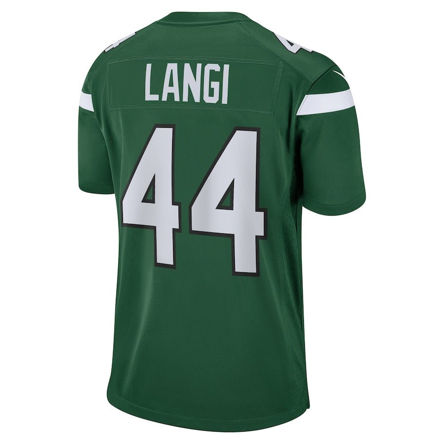 New York Jets Harvey Langi Game Gotham Green Football Jersey product image
