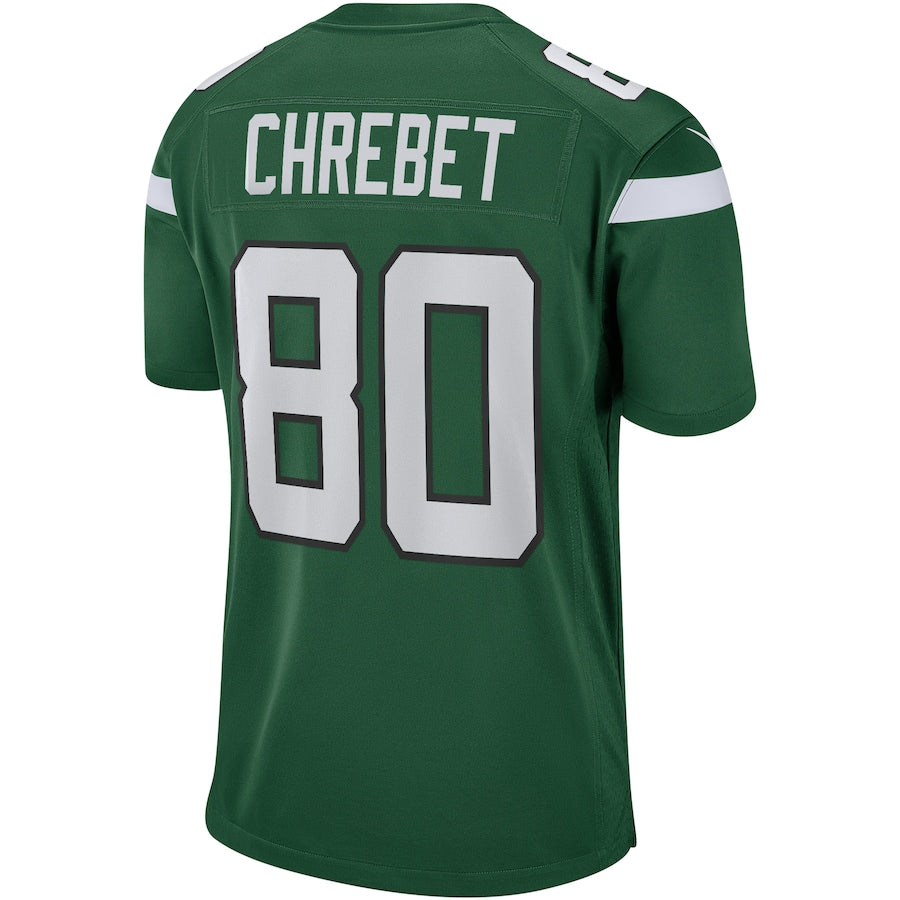 New York Jets Wayne Chrebet Game Gotham Green Football Jersey product image