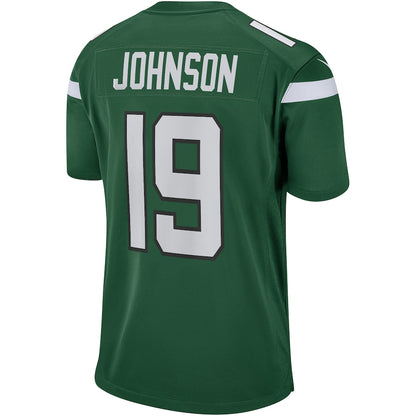 New York Jets Keyshawn Johnson Game Gotham Green Football Jersey product image