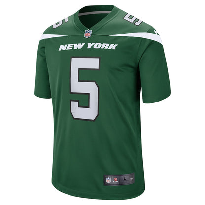 New York Jets Joe Flacco Game Gotham Green Football Jersey product image