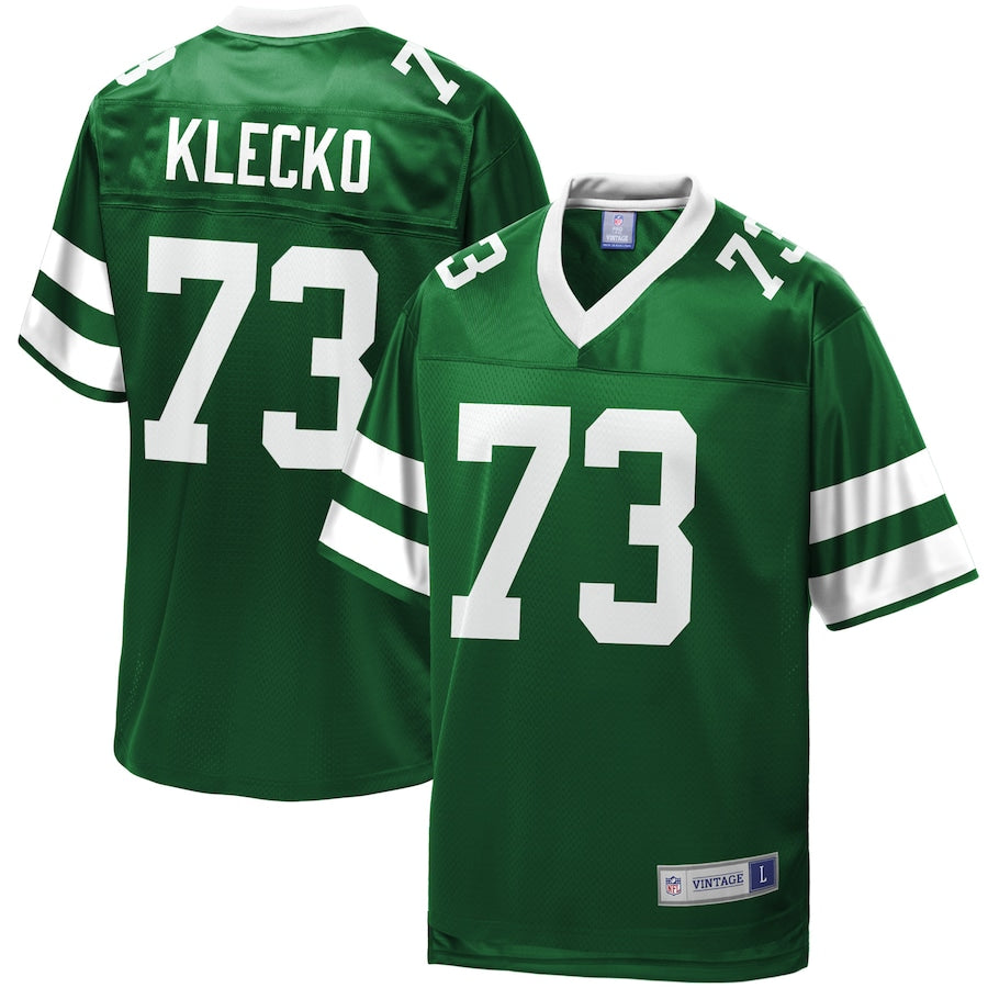 New York Jets Joe Klecko Pro Line Green Football Jersey product image