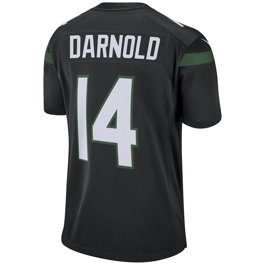 New York Jets Sam Darnold Game Black Football Jersey product image
