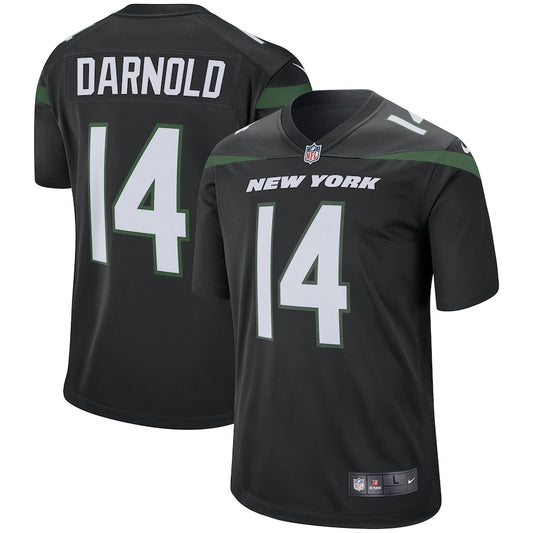 New York Jets Sam Darnold Game Black Football Jersey product image