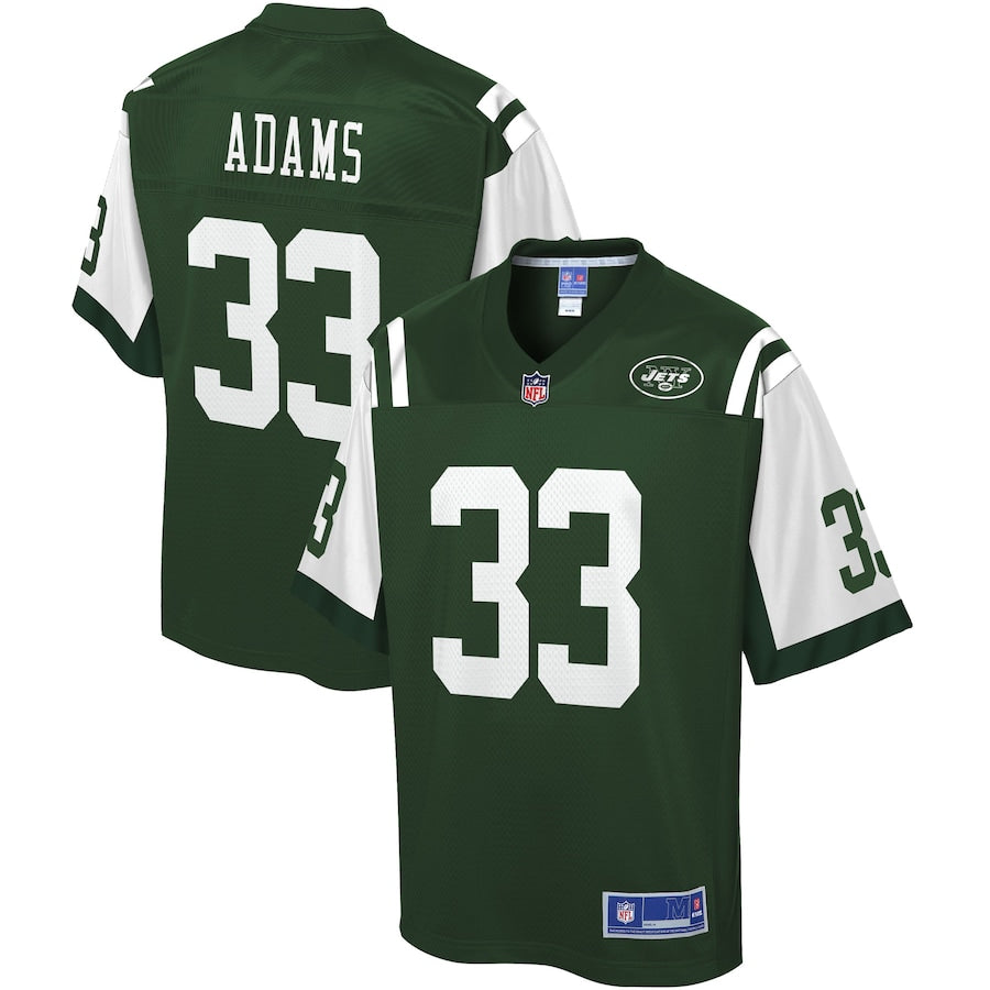 New York Jets Jamal Adams Pro Line Big & Tall Green Football Jersey product image