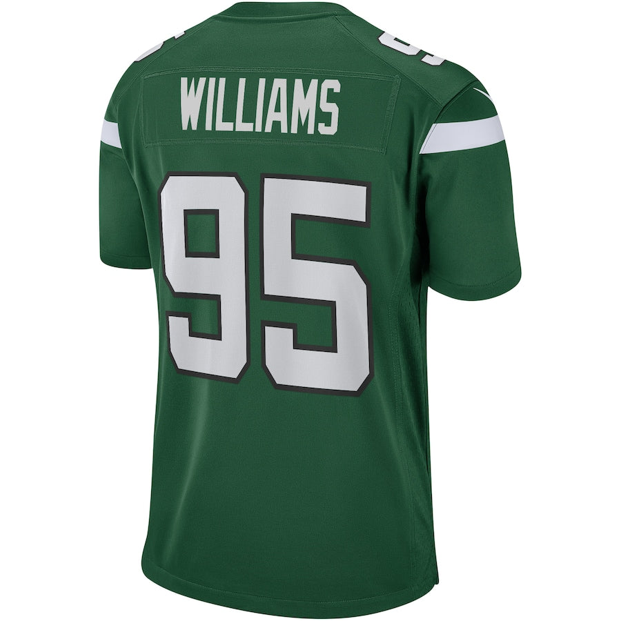 New York Jets Quinnen Williams Game Gotham Green Football Jersey product image