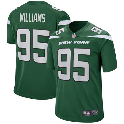 New York Jets Quinnen Williams Game Gotham Green Football Jersey product image