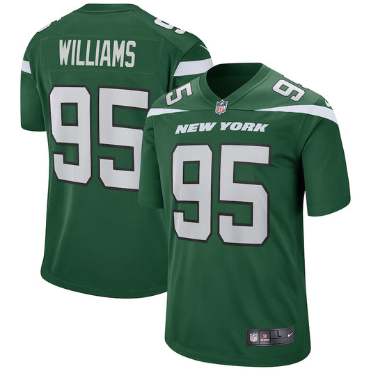 New York Jets Quinnen Williams Game Gotham Green Football Jersey product image