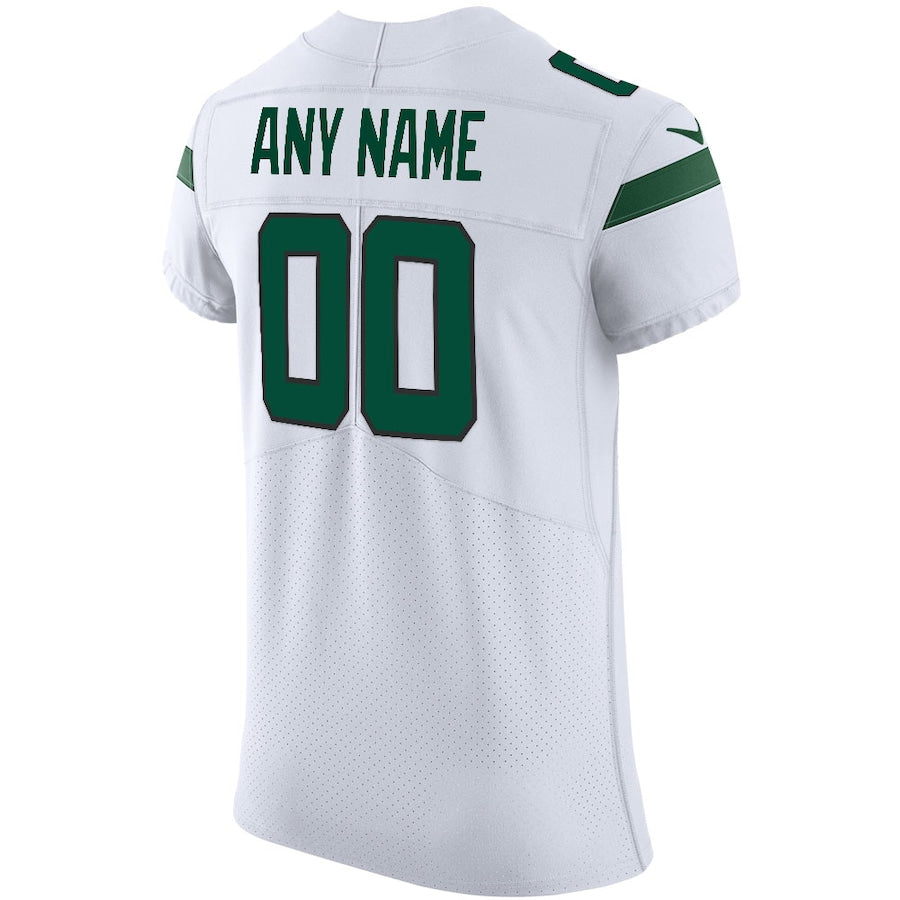 New York Jets Custom White Football Jersey product image
