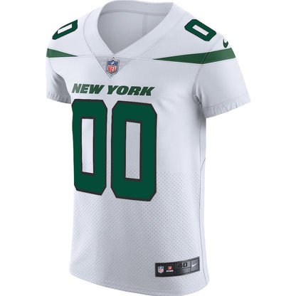 New York Jets Custom White Football Jersey product image