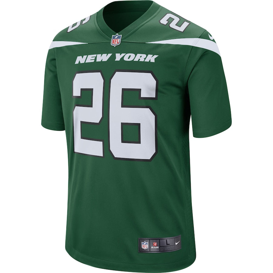 New York Jets Le'veon Bell Game Gotham Green Football Jersey product image