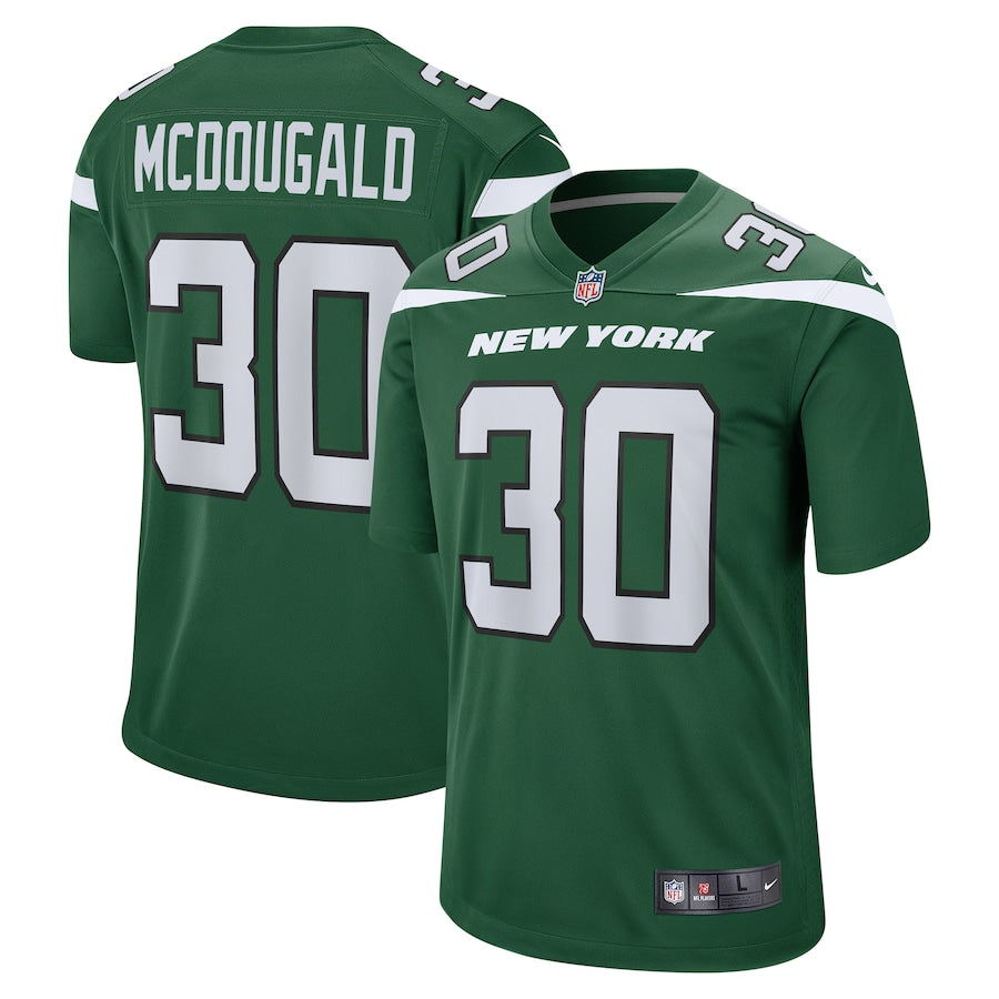 New York Jets Bradley Mcdougald Game Gotham Green Football Jersey product image