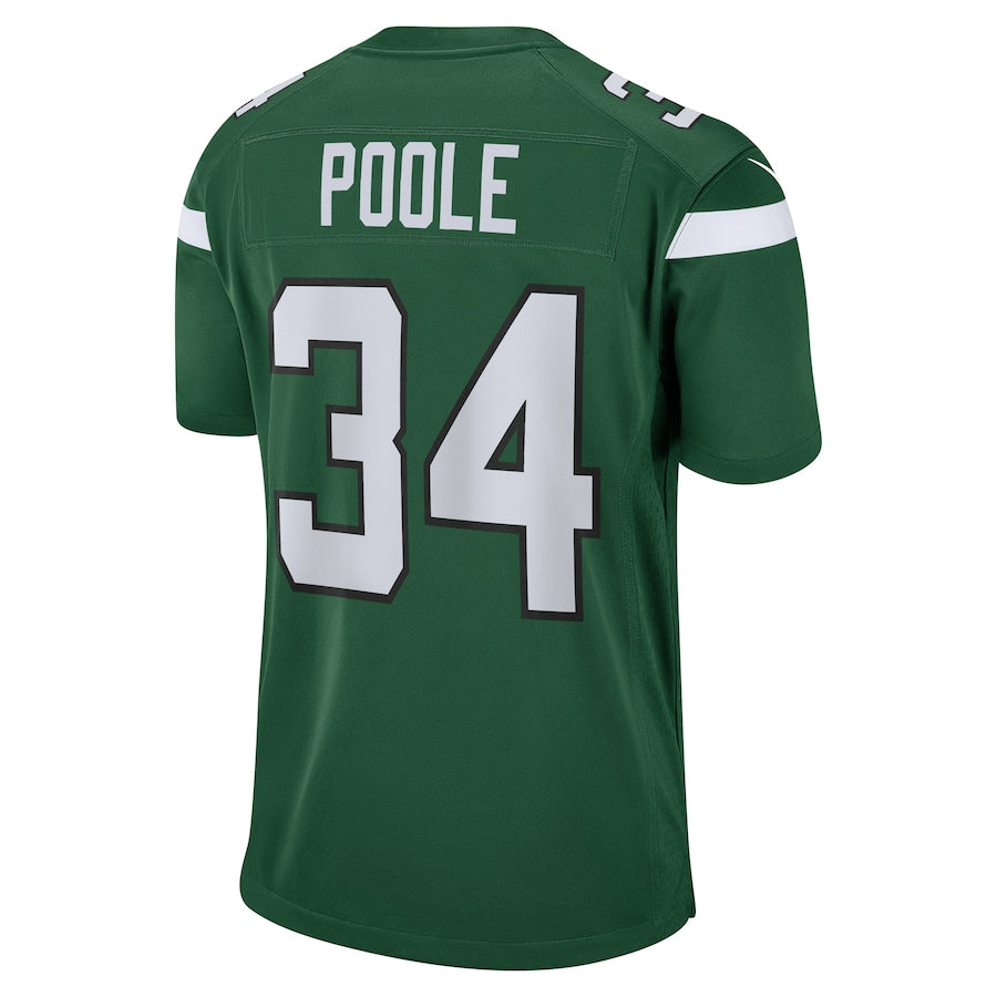New York Jets Brian Poole Game Gotham Green Football Jersey product image