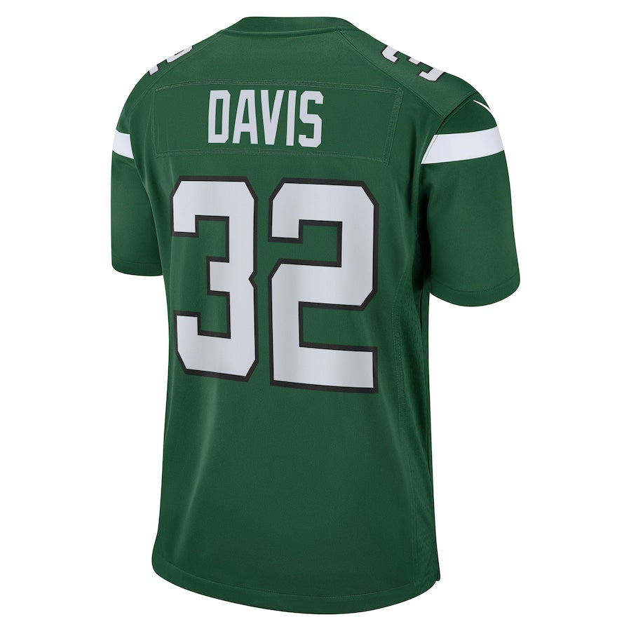 New York Jets Ashtyn Davis Game Gotham Green Football Jersey product image
