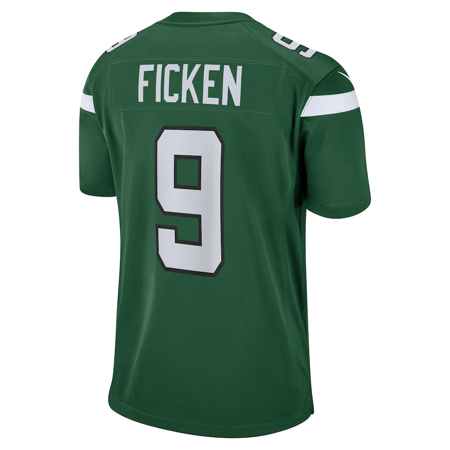 New York Jets Sam Ficken Game Gotham Green Football Jersey product image
