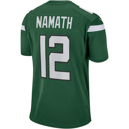 New York Jets Joe Namath Game Gotham Green Football Jersey product image