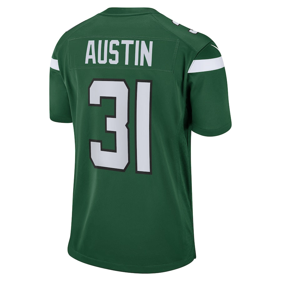 New York Jets Bless Austin Game Gotham Green Football Jersey product image