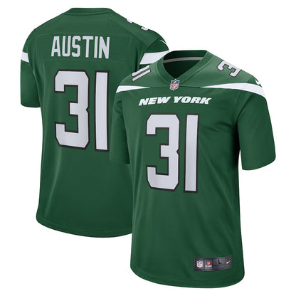 New York Jets Bless Austin Game Gotham Green Football Jersey product image