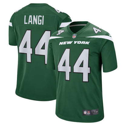 New York Jets Harvey Langi Game Gotham Green Football Jersey product image