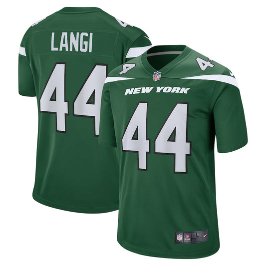 New York Jets Harvey Langi Game Gotham Green Football Jersey product image