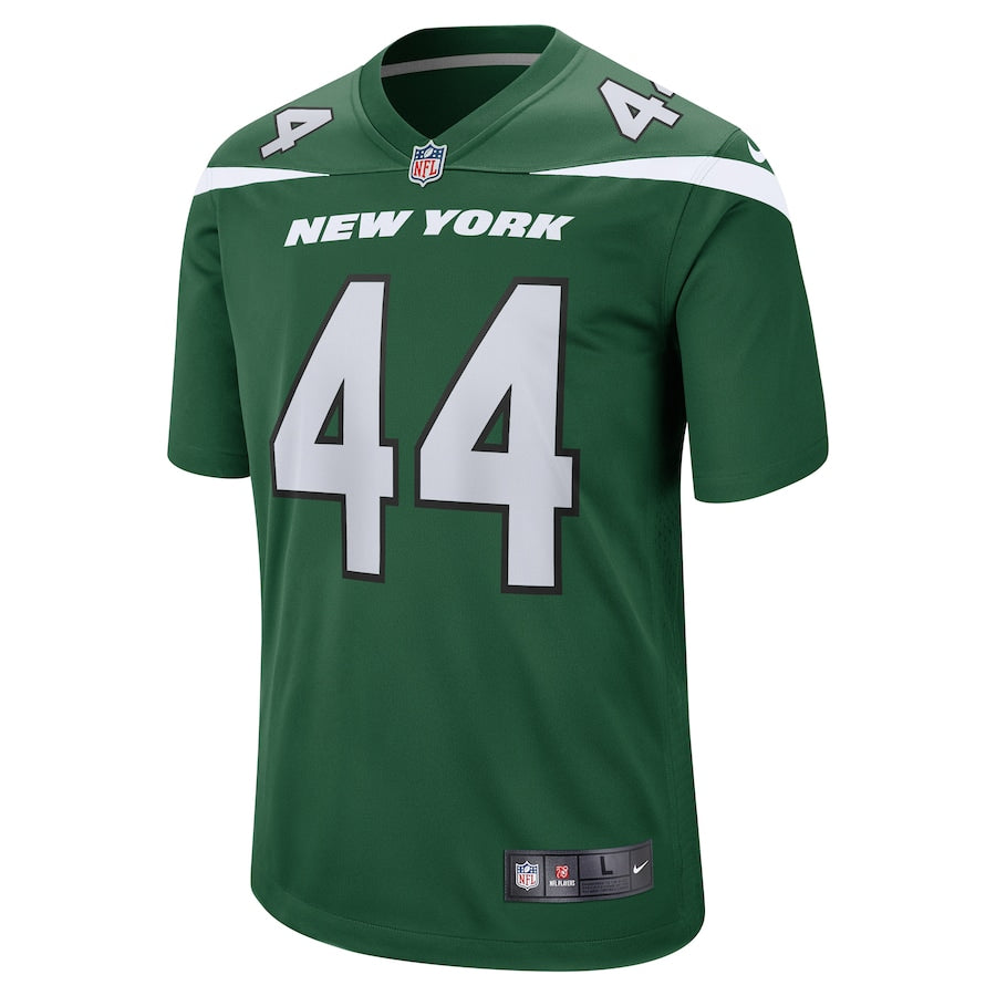 New York Jets Harvey Langi Game Gotham Green Football Jersey product image