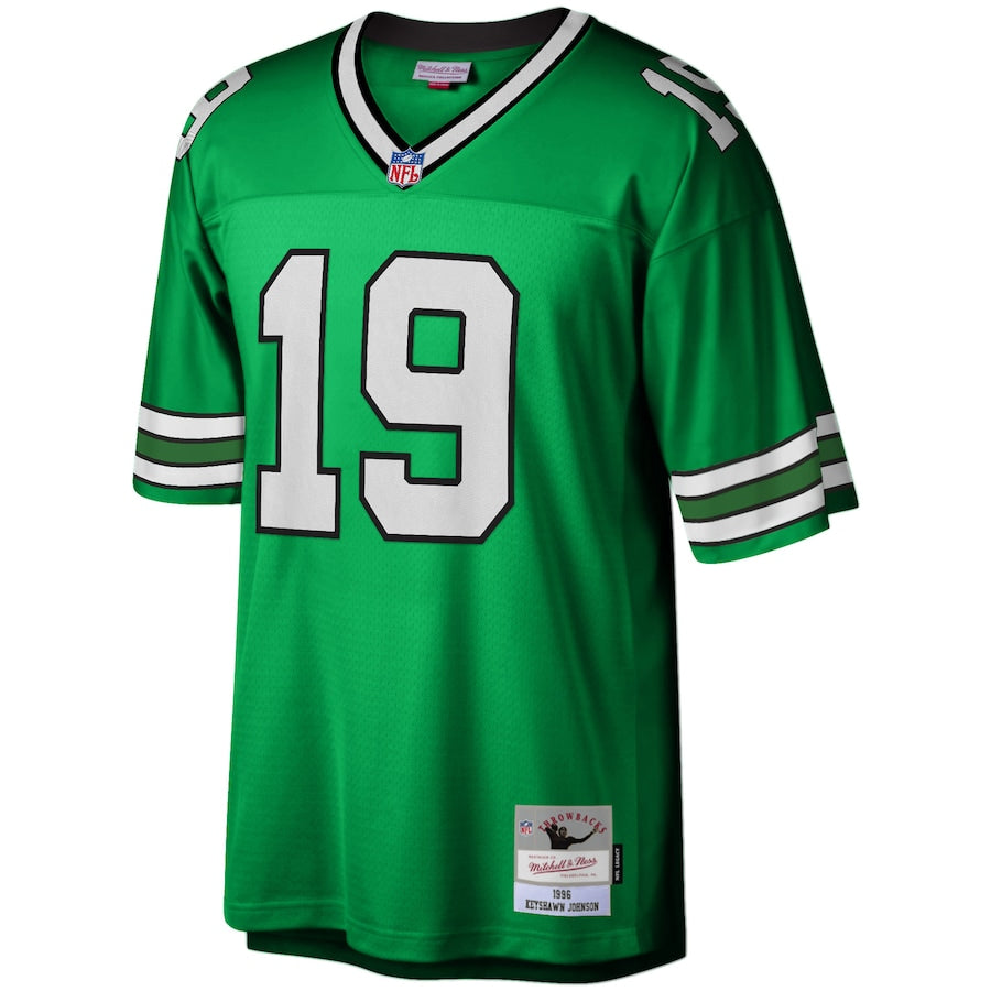 New York Jets Keyshawn Johnson 1996 Legacy Kelly Green Football Jersey product image