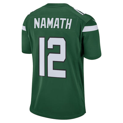 New York Jets Joe Namath Game Gotham Green Football Jersey product image