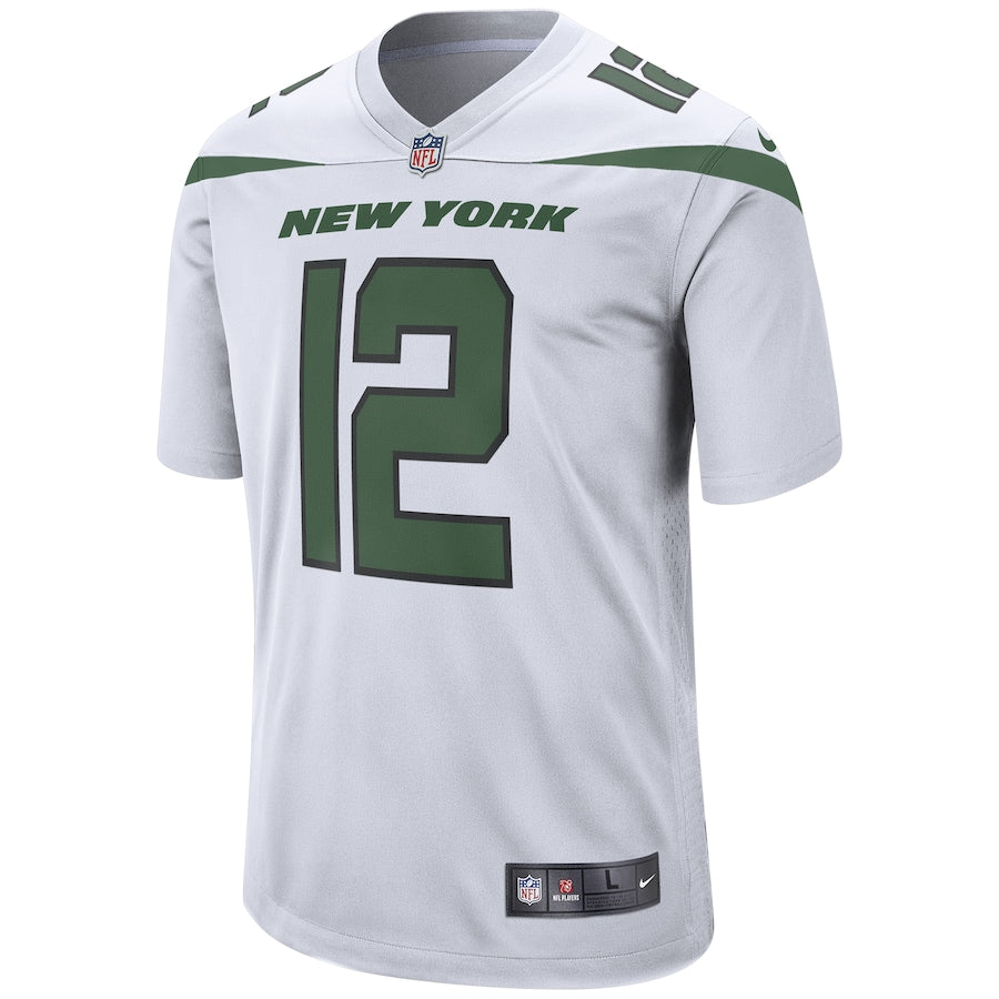 New York Jets Joe Namath Game White Football Jersey product image
