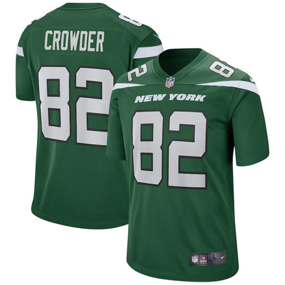 New York Jets Jamison Crowder Game Gotham Green Football Jersey product image