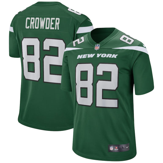 New York Jets Jamison Crowder Game Gotham Green Football Jersey product image