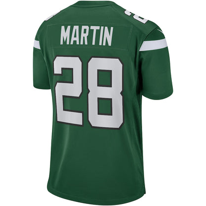 New York Jets Curtis Martin Game Gotham Green Football Jersey product image