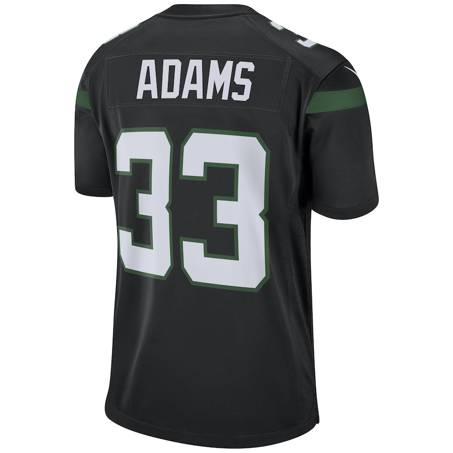 New York Jets Jamal Adams Game Black Football Jersey product image