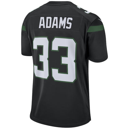New York Jets Jamal Adams Game Black Football Jersey product image