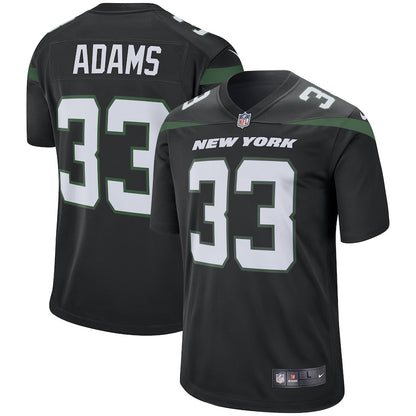 New York Jets Jamal Adams Game Black Football Jersey product image