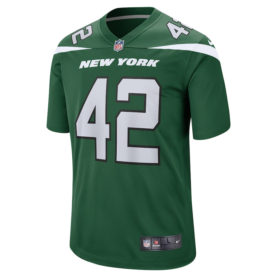 New York Jets Thomas Hennessy Game Gotham Green Football Jersey product image