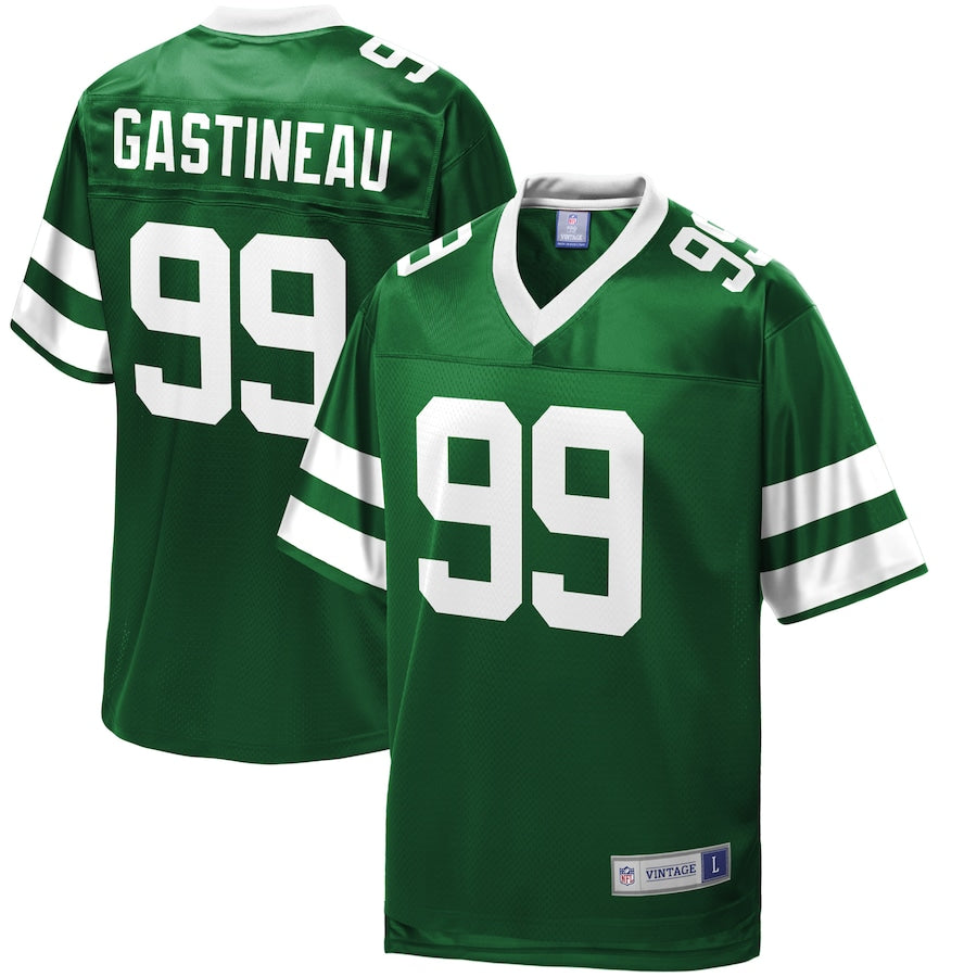 New York Jets Mark Gastineau Pro Line Green Football Jersey product image