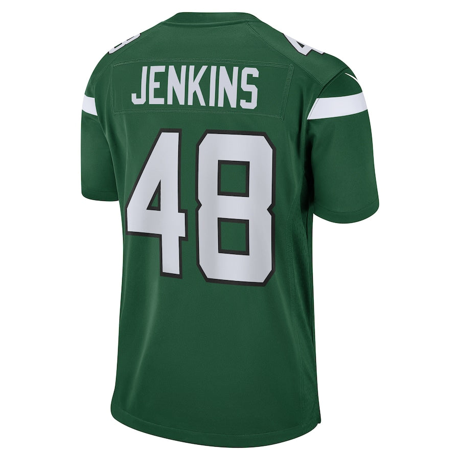 New York Jets Jordan Jenkins Game Gotham Green Football Jersey product image