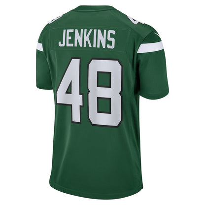 New York Jets Jordan Jenkins Game Gotham Green Football Jersey product image