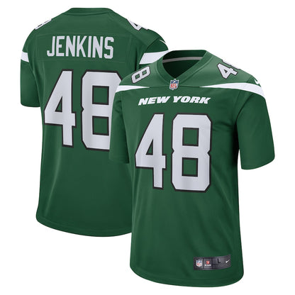New York Jets Jordan Jenkins Game Gotham Green Football Jersey product image
